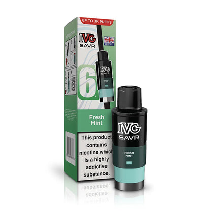 IVG SAVR Prefilled Pods - Fresh Mint