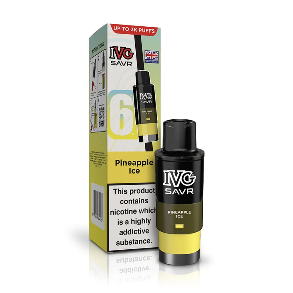 IVG SAVR Prefilled Pods - Pineapple Ice