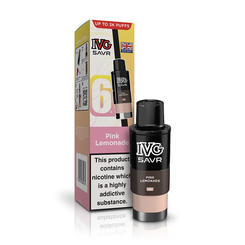 IVG SAVR Prefilled Pods - Pink Lemonade