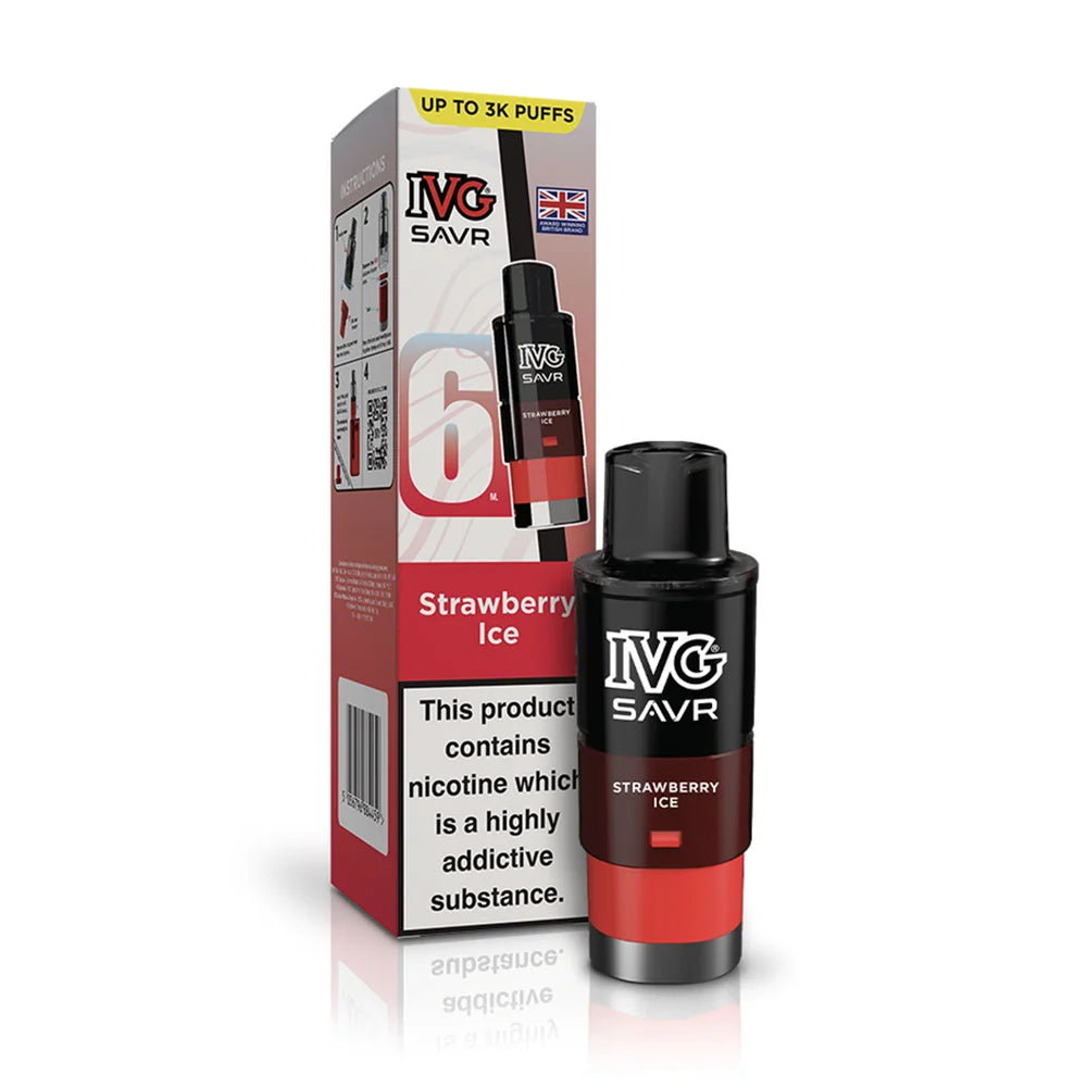 IVG SAVR Prefilled Pods - Strawberry Ice