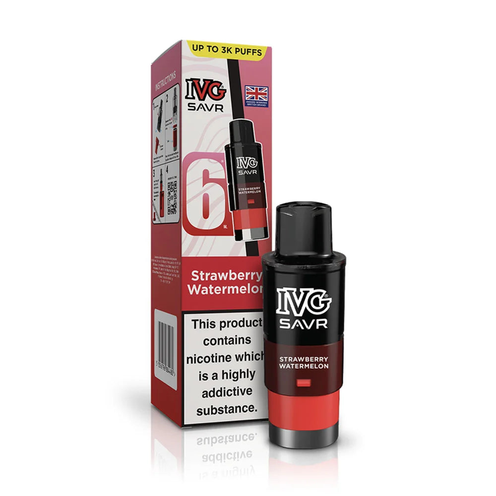 IVG SAVR Prefilled Pods - Strawberry Watermelon