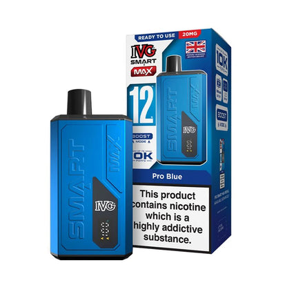 IVG Smart Max 10K Prefilled Pod Kit - Pro Blue