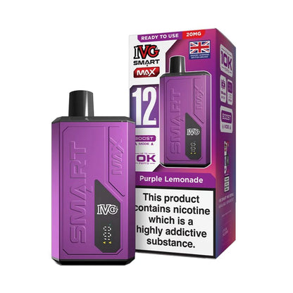 IVG Smart Max 10K Prefilled Pod Kit - Purple Lemonade