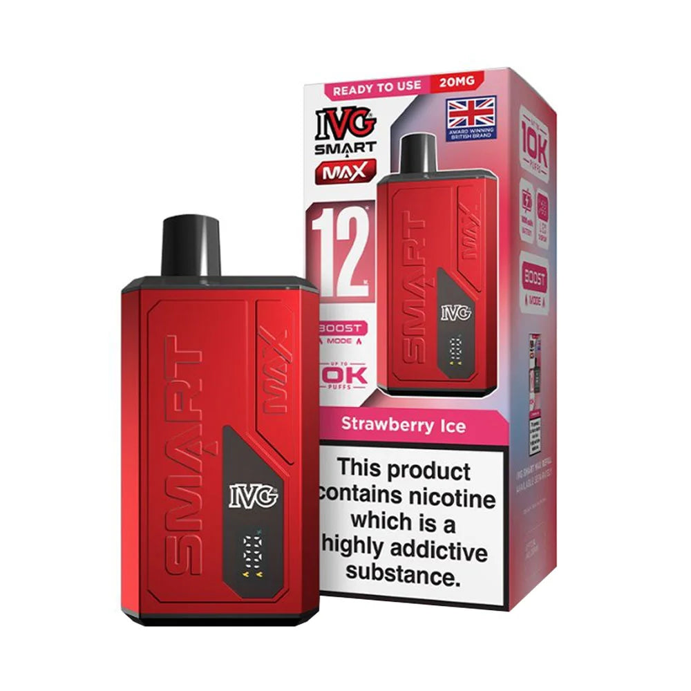 IVG Smart Max 10K Prefilled Pod Kit - Strawberry Ice
