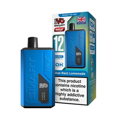 IVG Smart Max 10K Puffs Disposable Vape - Blue Razz Lemonade