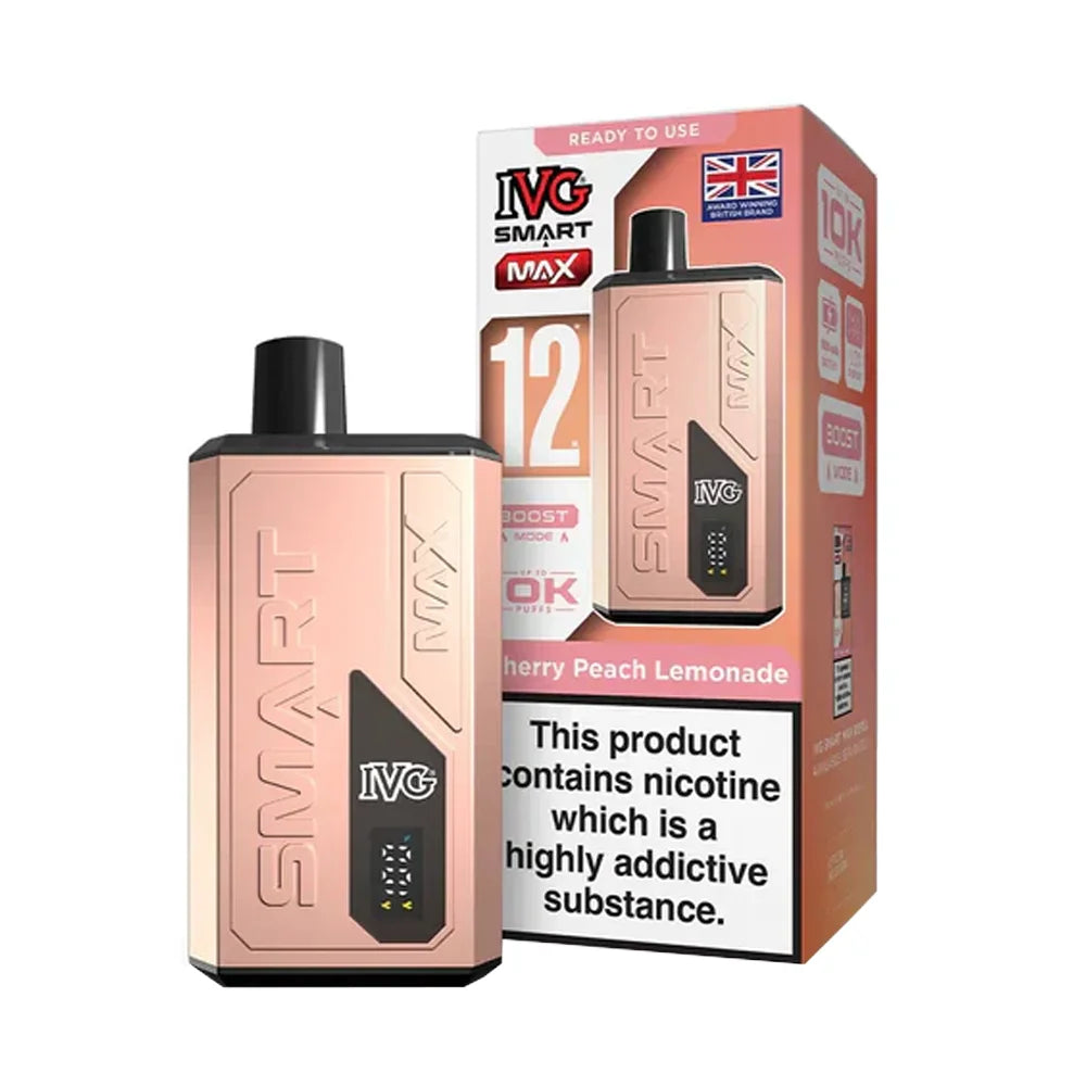 IVG Smart Max 10K Puffs Disposable Vape - Cherry Peach Lemonade