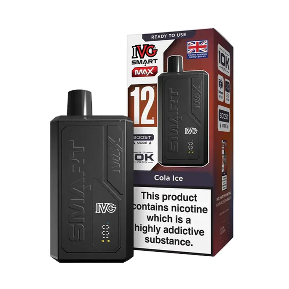 IVG Smart Max 10K Puffs Disposable Vape - Cola Ice
