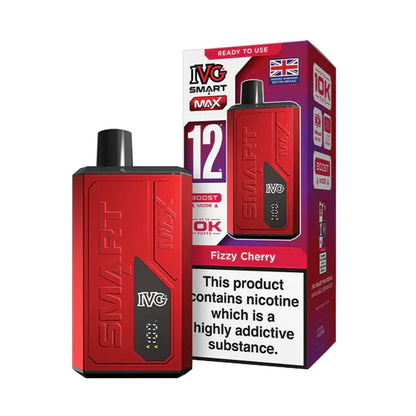 IVG Smart Max 10K Puffs Disposable Vape - Fizzy Cherry