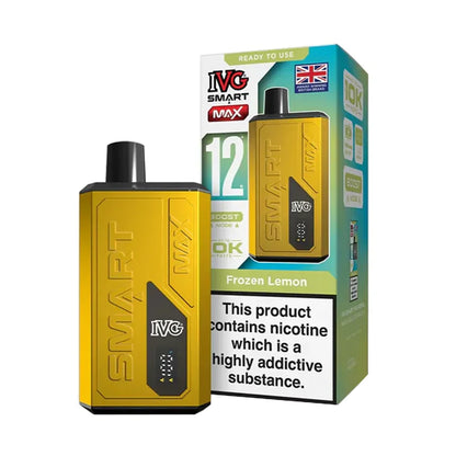 IVG Smart Max 10K Puffs Disposable Vape - Frozen Lemon