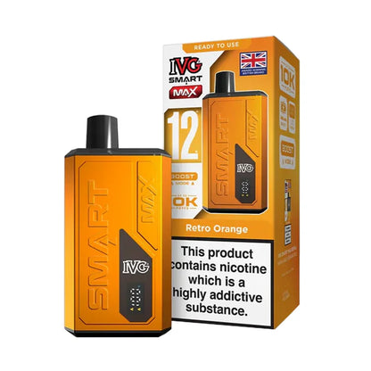 IVG Smart Max 10K Puffs Disposable Vape - Retro Orange