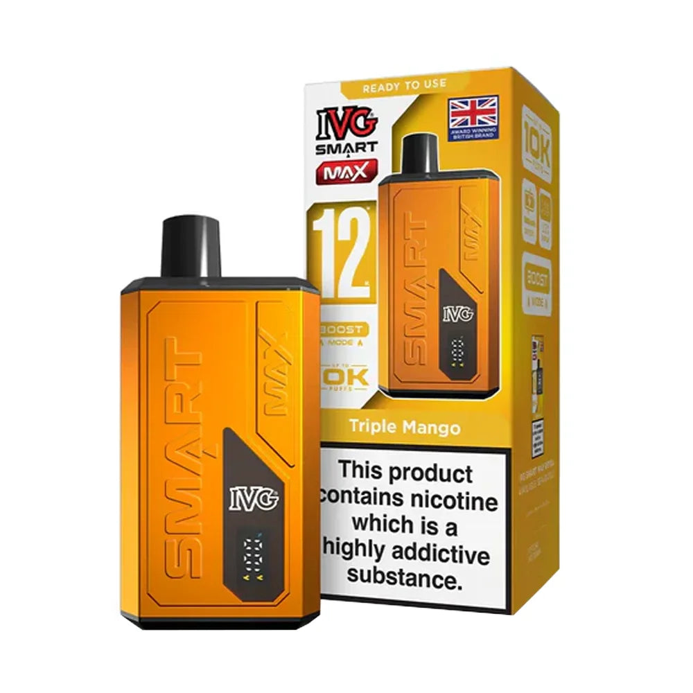 IVG Smart Max 10K Puffs Disposable Vape - Triple Mango