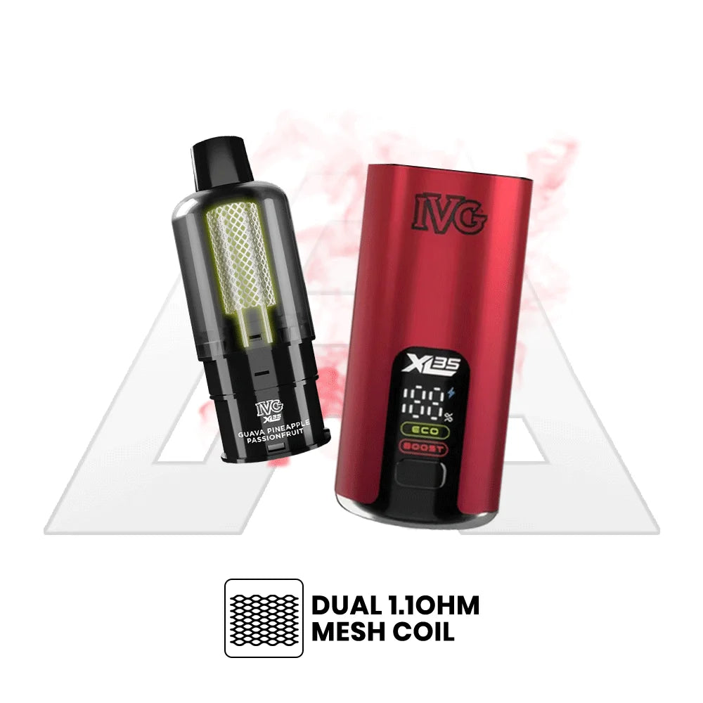 IVG XL 35K Prefilled Pod Kit   mesh coil