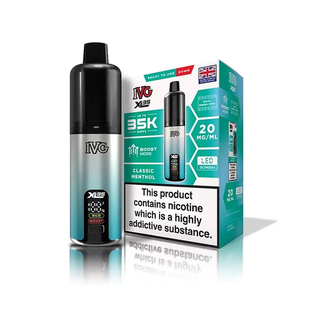 IVG XL 35K Prefilled Pod Kit - Classic Menthol