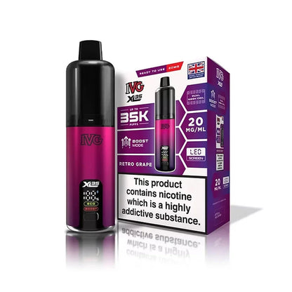 IVG XL 35K Prefilled Pod Kit - Retro Grape