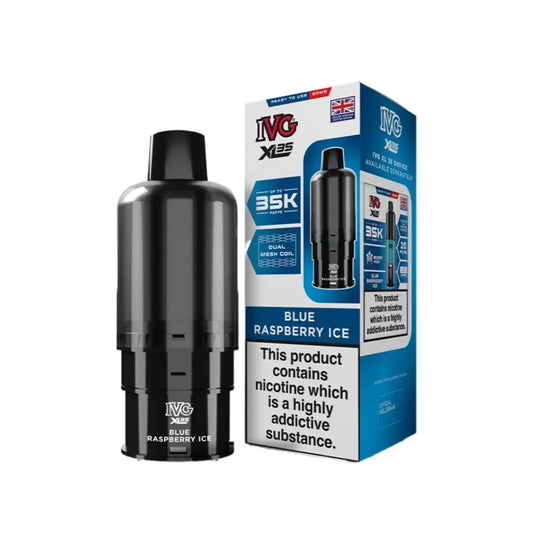 IVG XL 35K Prefilled Pods - Blue Raspberry Ice