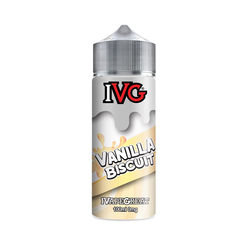 IVG Vanilla Biscuit 120ml Shortfill E Liquid