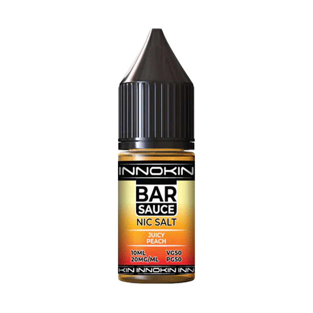 Innokin Bar Sauce 10ml Nic Salt E Liquid - Juicy Peach