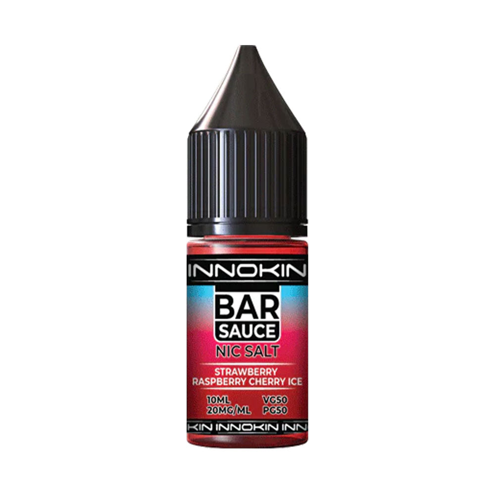 Innokin Bar Sauce 10ml Nic Salt E Liquid - Strawberry Raspberry Cherry Ice