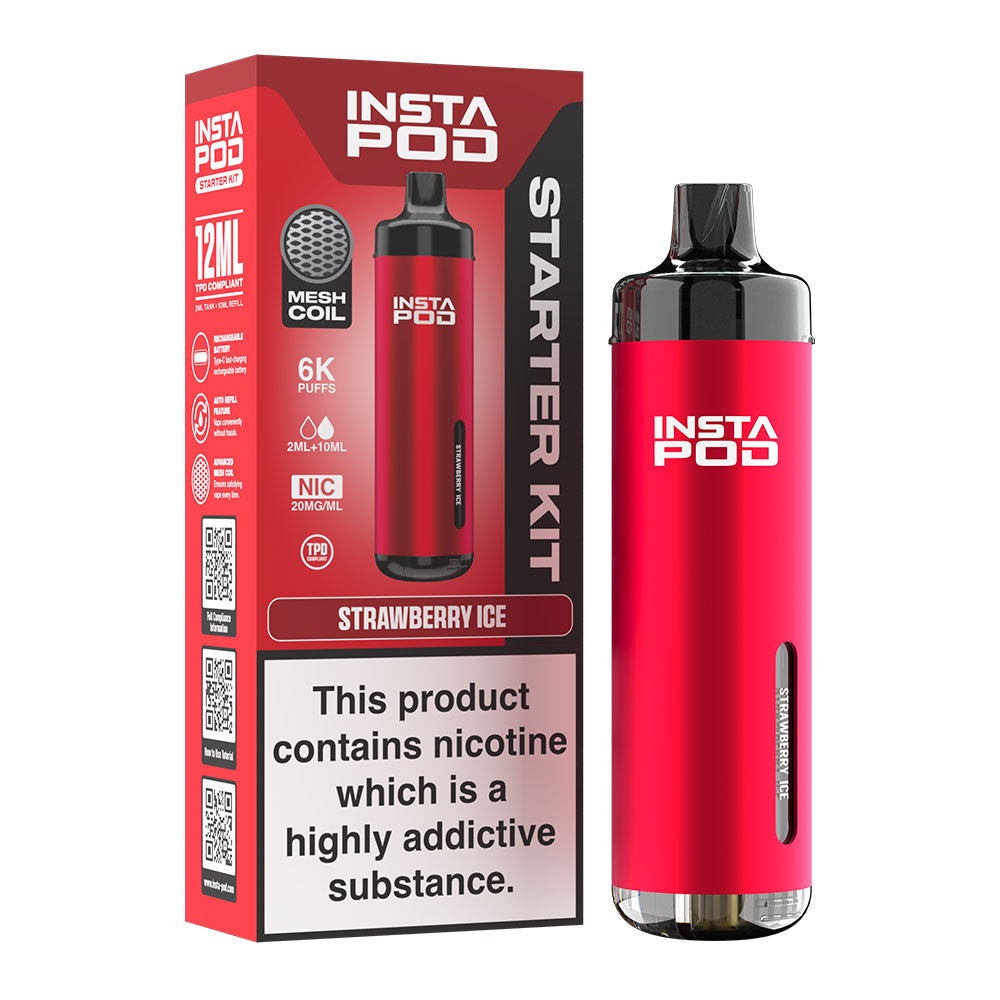Instapod 6000 Prefilled Vape Kit