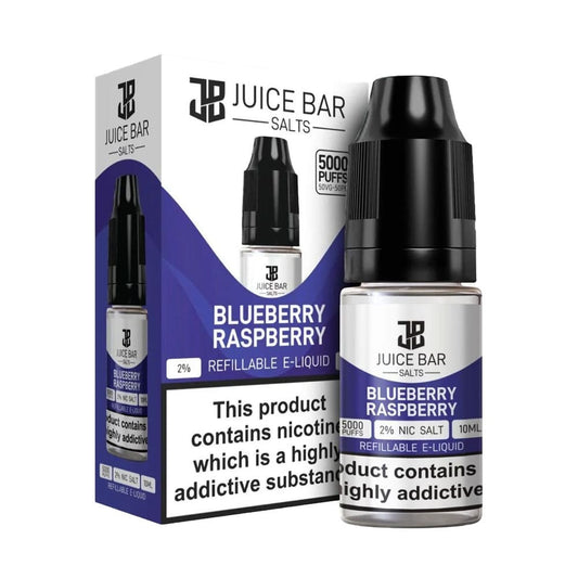 Juice Bar 5000 Blueberry Raspberry 10ml Nic Salt E Liquid
