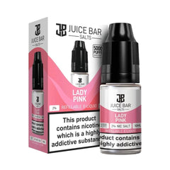 Juice Bar 5000 Lady Pink 10ml Nic Salt E Liquid