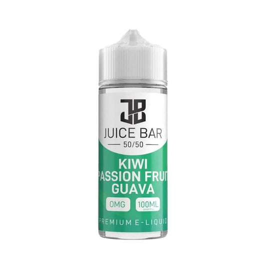    Juice-Bar-Kiwi-Passion-Fruit-Guava-100ml-Shortfill-E-Liquid