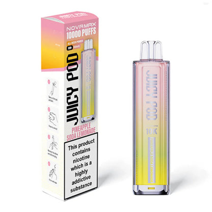 Juicy Pod Novamax 10K Prefilled Pod Kit - Pineapple Soda Lemonade
