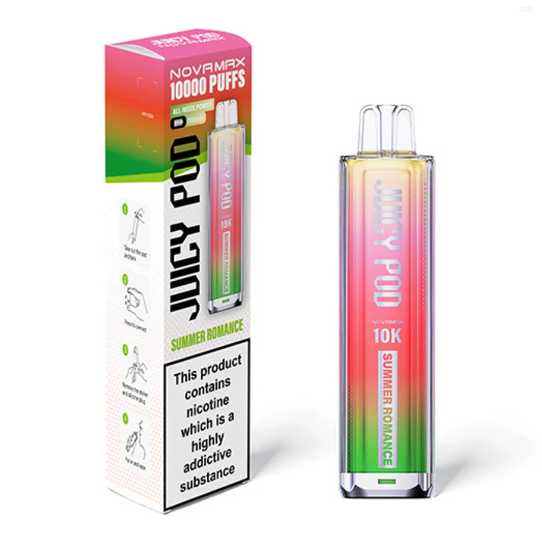 Juicy Pod Novamax 10K Prefilled Pod Kit - Summer Romance