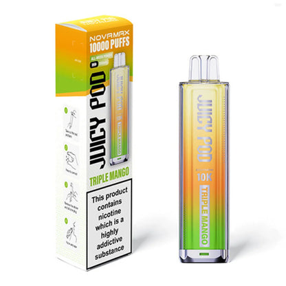 Juicy Pod Novamax 10K Prefilled Pod Kit - Triple Mango