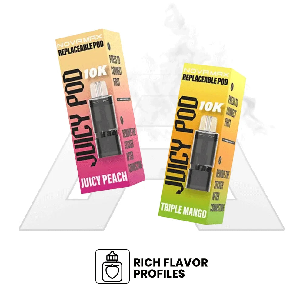 Juicy Pod Novamax 10K Prefilled Pod   Flavour