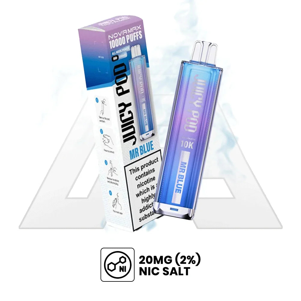 Juicy Pod Novamax 10K Prefilled Pod Kit nic salt