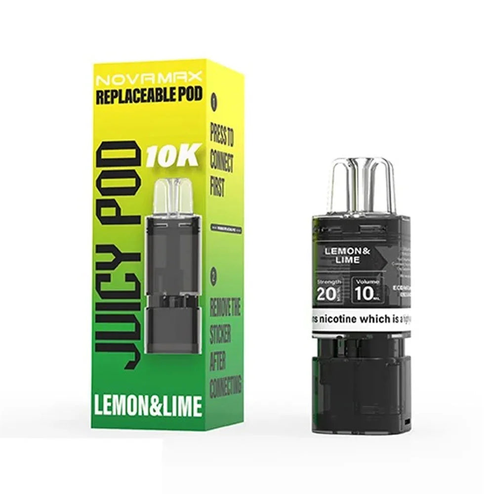 Juicy Pod Novamax 10K Prefilled Pod - Lemon & Lime