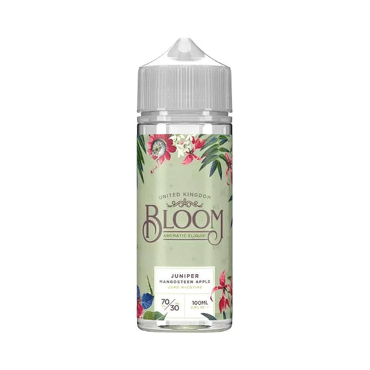 Juniper Mangosteen Apple 100ml Shortfill E Liquid By Bloom