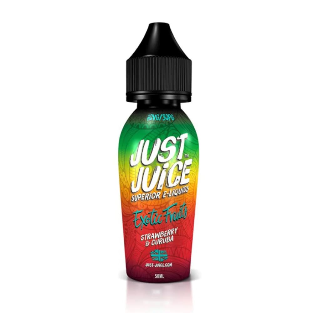 Just Juice 50ml Shortfill E Liquid Strawberry & Curuba