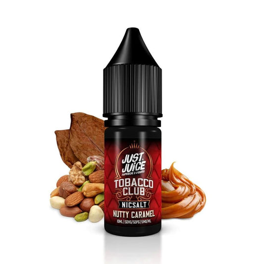 Just-Juice-Tobacco-Club-Nutty-Caramel-10ml-Nic-Salt-E-Liquid