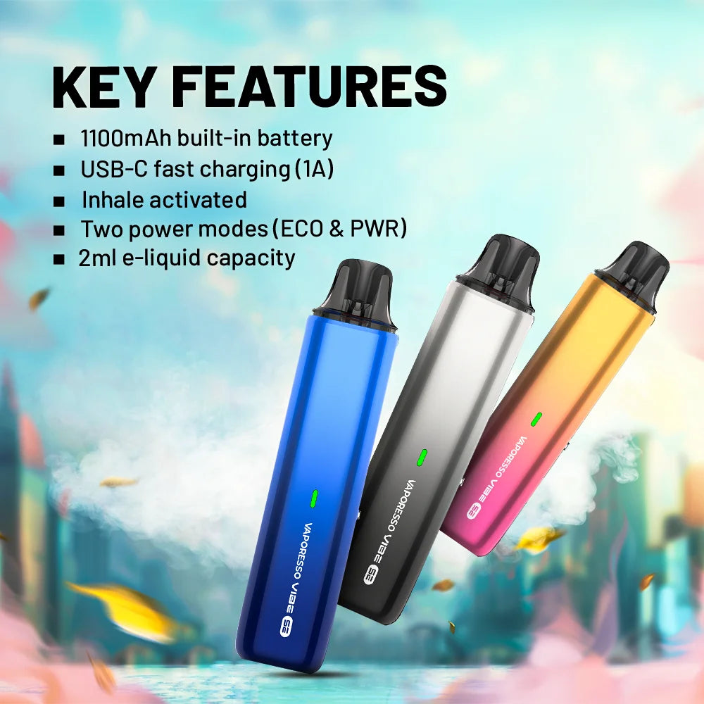 Key Features vibe se pod kit