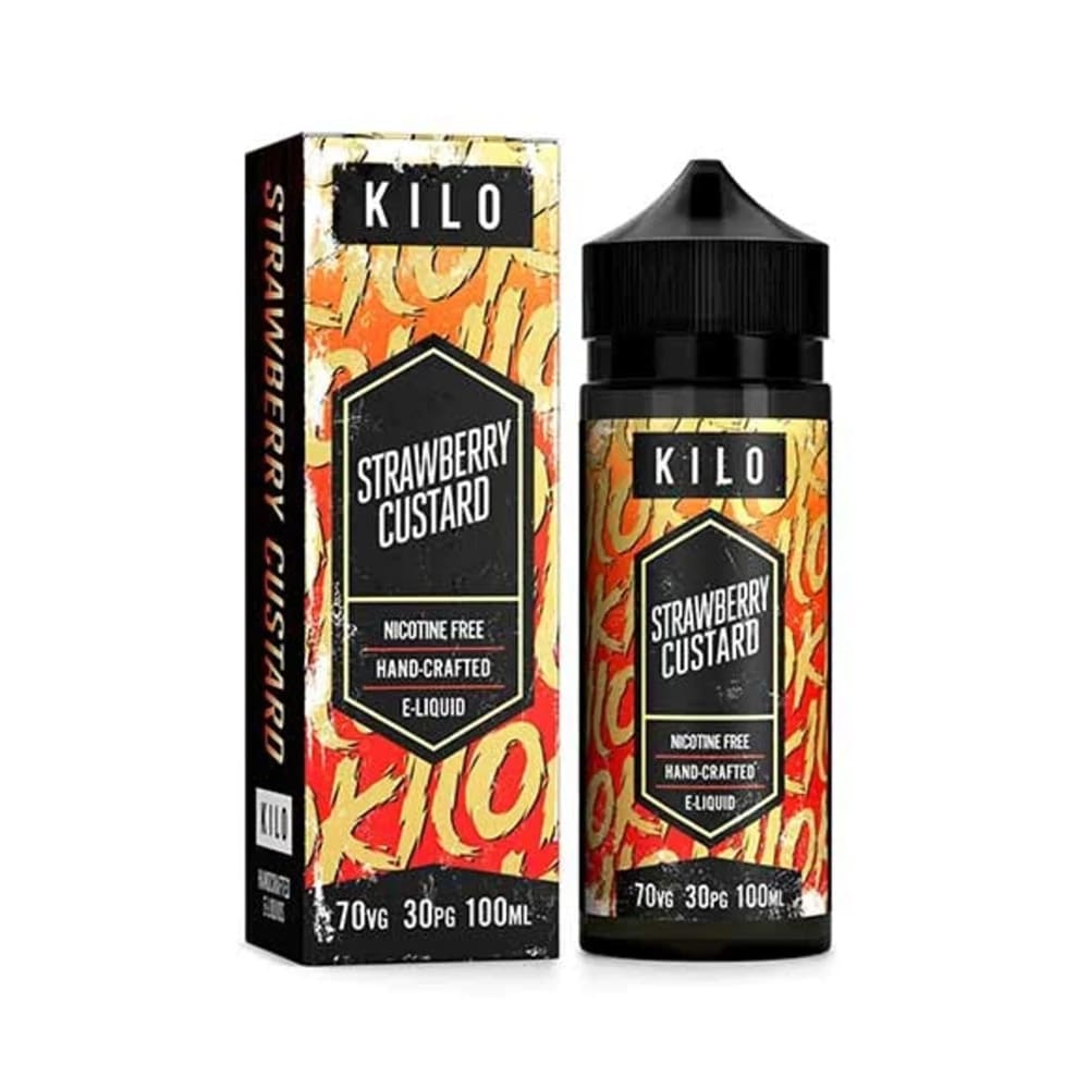 Kilo-Strawberry-Custard-100ml-Shortfill-E-Liquid