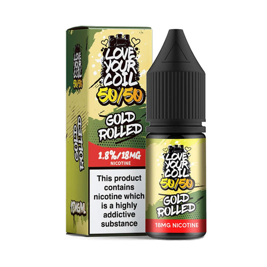 LYC Gold Rolled 10ml Starter E Liquid