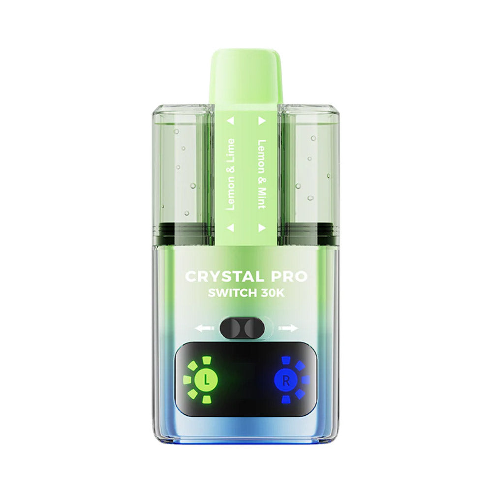 Crystal Pro Switch 30K Puff Disposable Vape Lemon Lime / Lemon Mint