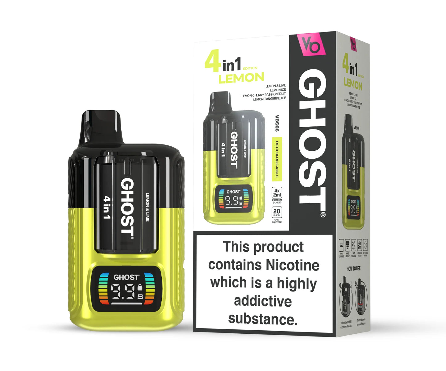 Ghost 2400 Kit by Vapes Bars