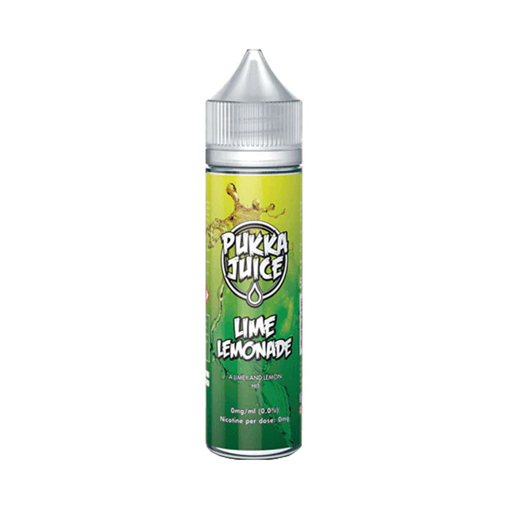 Lime Lemonade 50ml Shortfill E-Liquid by Pukka Juice