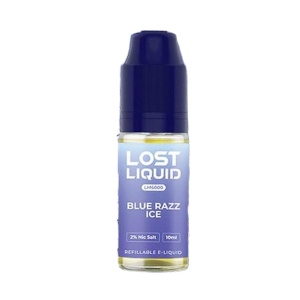 Blue Razz Ice Lost Liquid LM600 10ml Nicsalt Eliquid