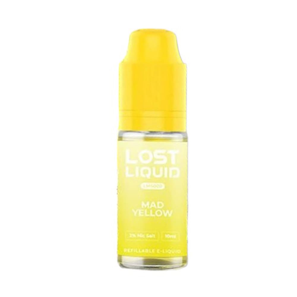Mad Yellow Lost Liquid LM600 10ml Nicsalt Eliquid