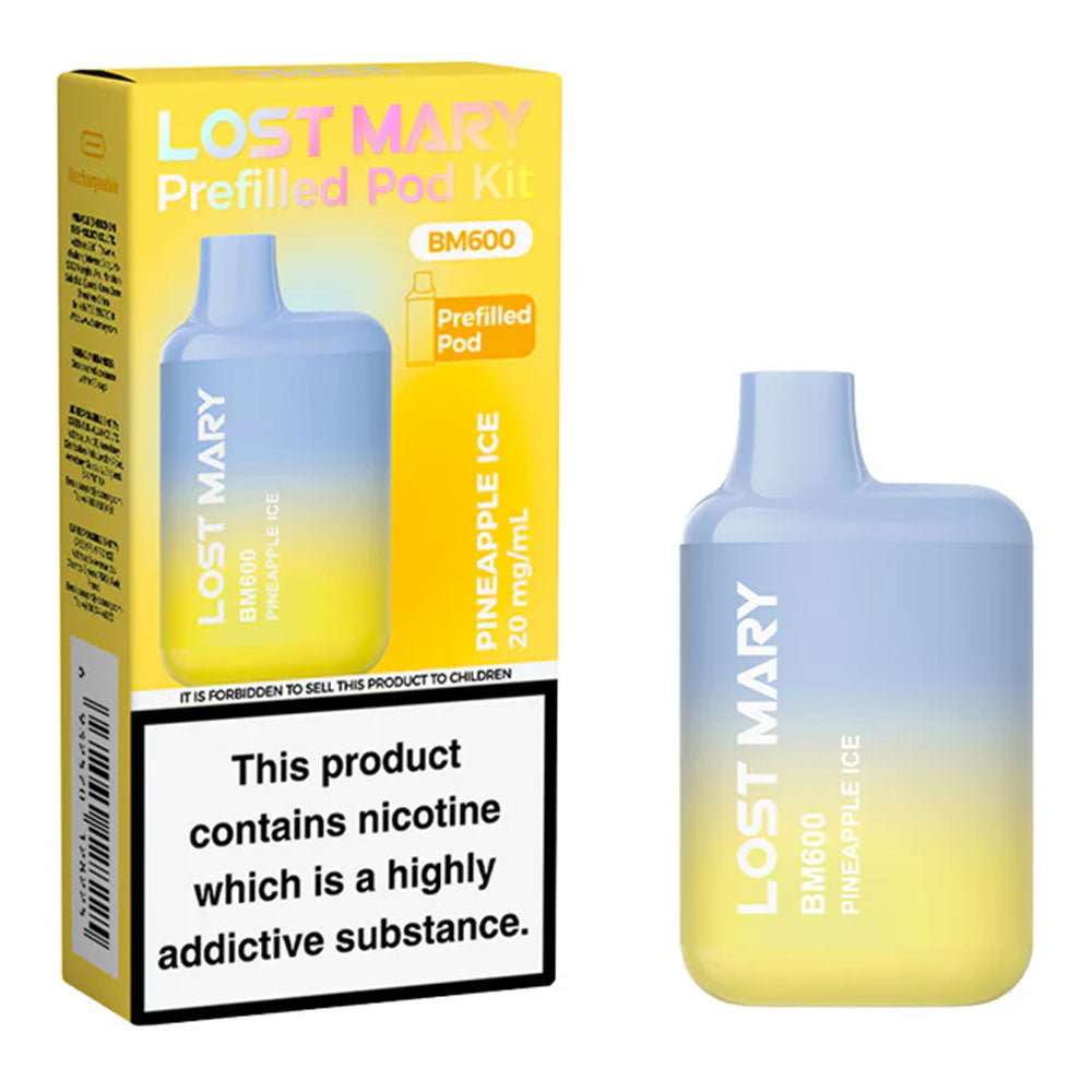 Lost Mary BM600 Prefilled Pod Kit - Pineapple Ice