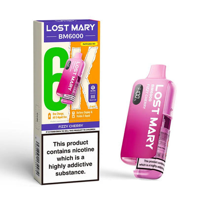Lost Mary BM6000 Refillable Pod Kit - Fizzy Cherry