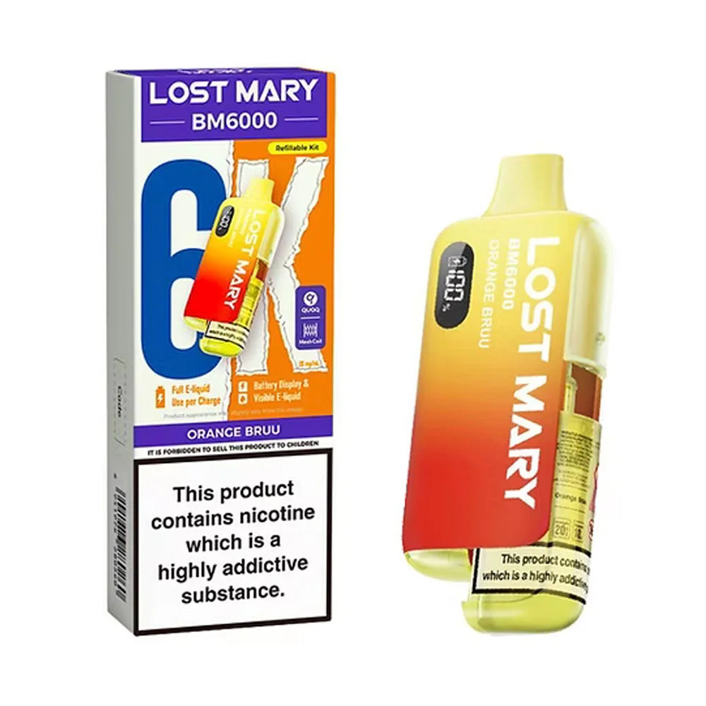 Lost Mary BM6000 Prefilled Pod Kit - Orange Bruu