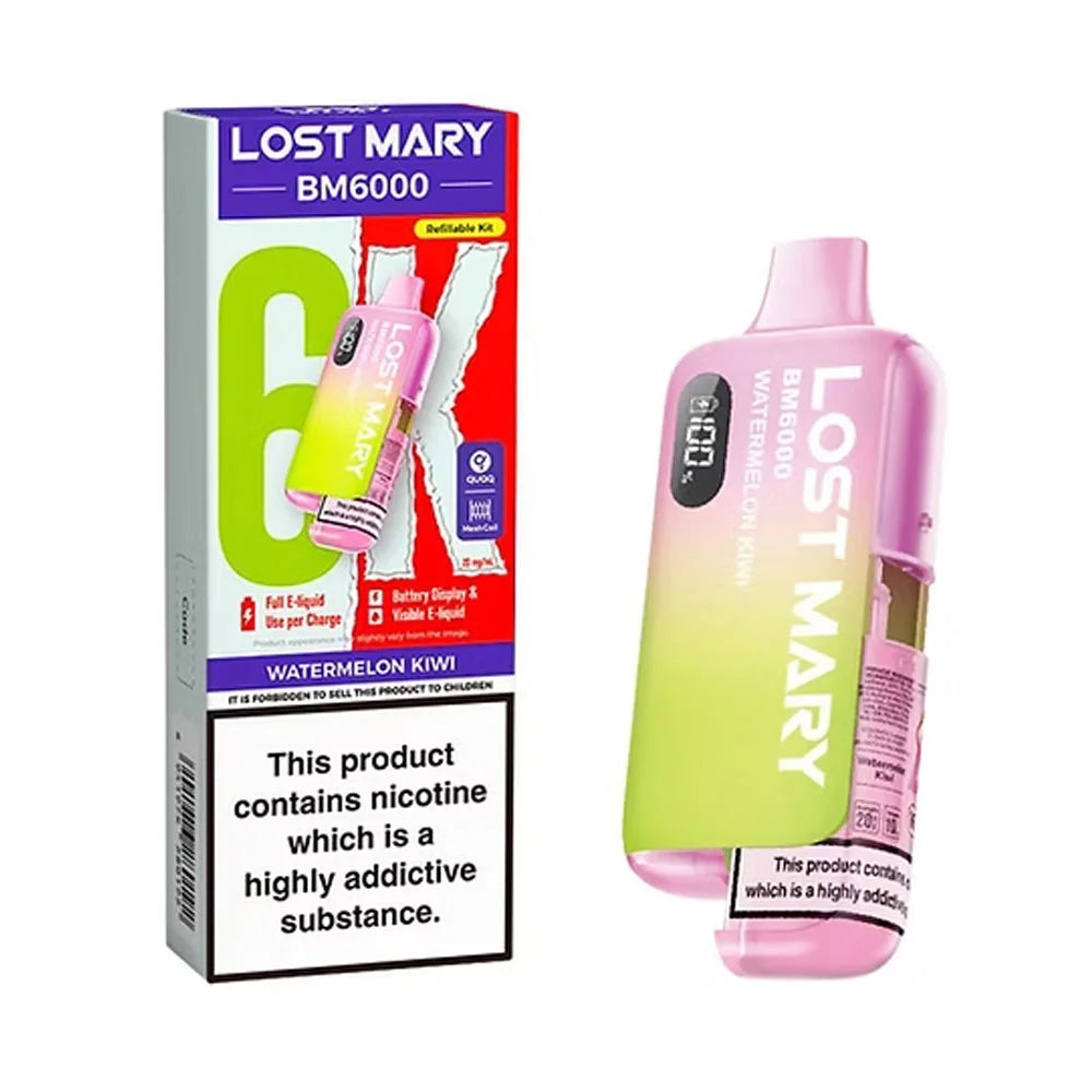 Lost Mary BM6000 Prefilled Pod Kit - Watermelon Kiwi
