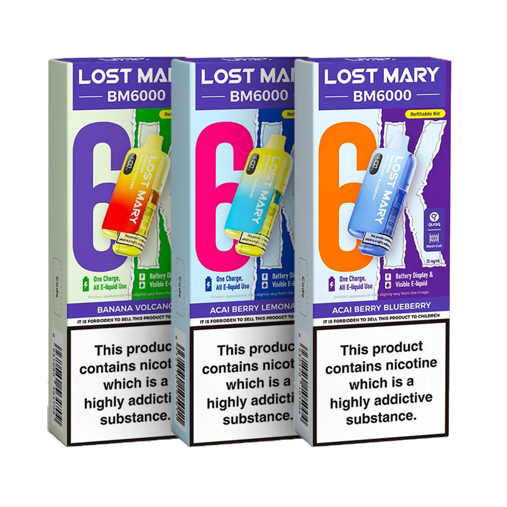 Lost Mary BM6000 Refillable Pod Kit