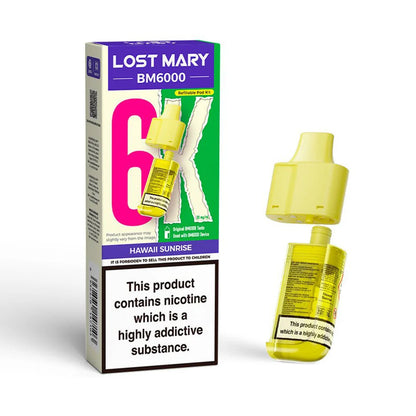 Lost Mary BM6000 Refillable Pod - Hawaii Sunrise