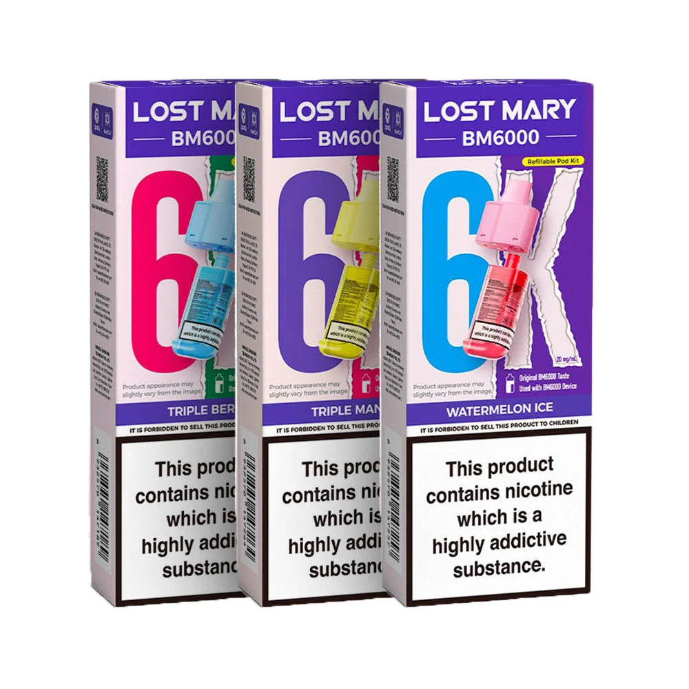 Lost Mary BM6000 Refillable Pod